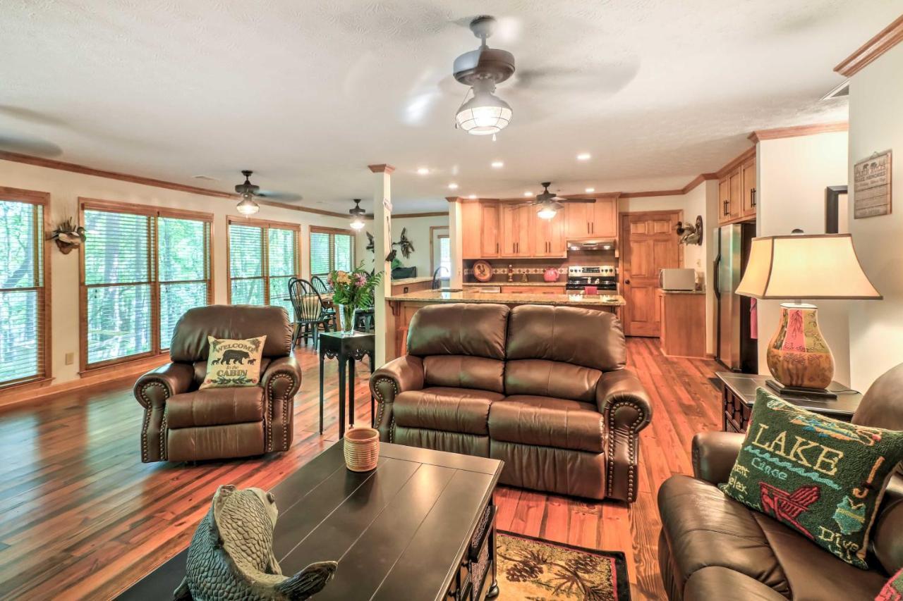 Waterfront West Point Lake Cabin With Private Dock! Whitewater Woods Exterior foto