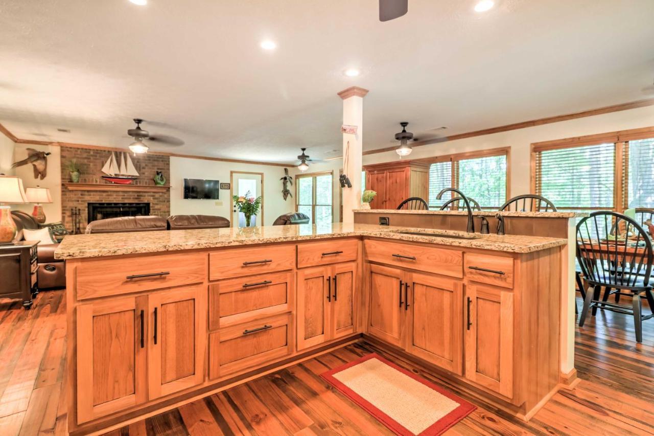 Waterfront West Point Lake Cabin With Private Dock! Whitewater Woods Exterior foto