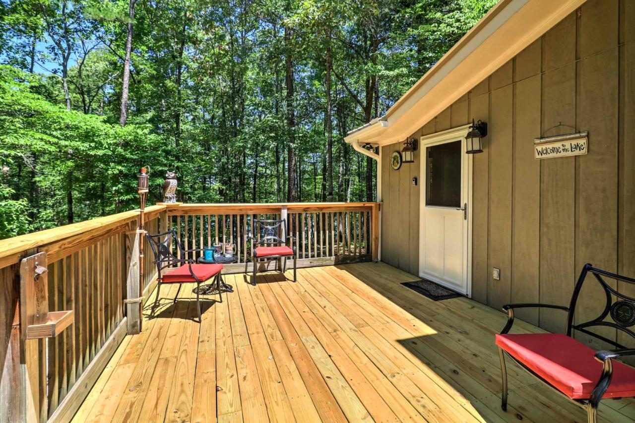 Waterfront West Point Lake Cabin With Private Dock! Whitewater Woods Exterior foto