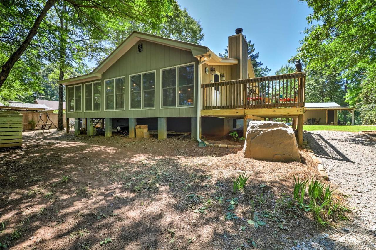 Waterfront West Point Lake Cabin With Private Dock! Whitewater Woods Exterior foto